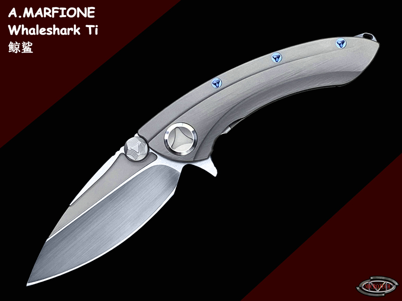 Microtech ΢ A.MARFIONE Whaleshark Ti  ѺϽ 󽣱ֹ۵ֻ